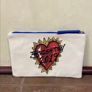 New Brighton Love of Art Pouch 2019 birds heart crown colorful-Tom Clancy